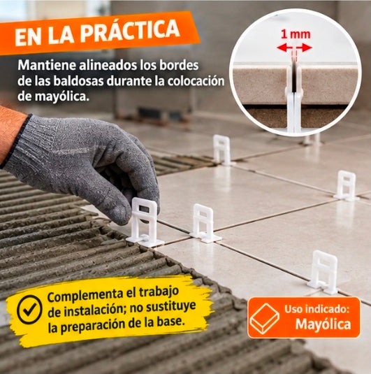 Arco nivelador estándar ISER de 1 mm | Bolsa de 100 unidades