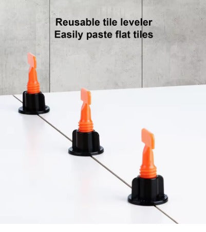 Niveladores de azulejos reutilizables - Kit x100 piezas