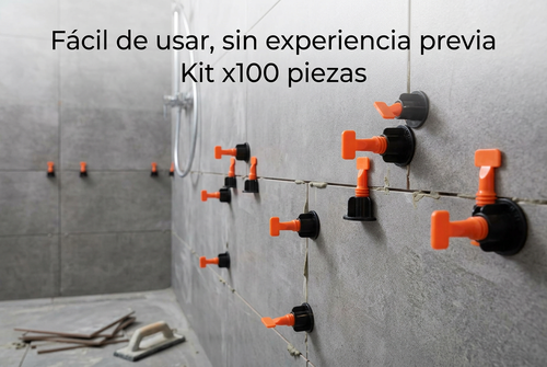 Fácil de usar - Kit x100 piezas